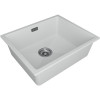 Мойка для кухни Paulmark Lumi UNI LU55-WH 55.5x46 белый