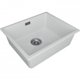 Мойка для кухни Paulmark Lumi UNI LU55-WH 55.5x46 белый