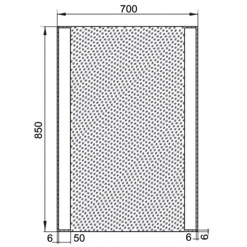 Зеркало Aquanet Форли 7085 LED