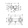 Смеситель для душа Hansgrohe Logis Classic 71260000