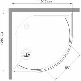 Royal Bath Душевой уголок HKD-T-CH 100х100х185