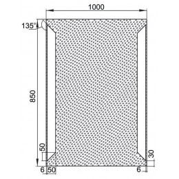 Зеркало Aquanet Сорренто 10085 LED