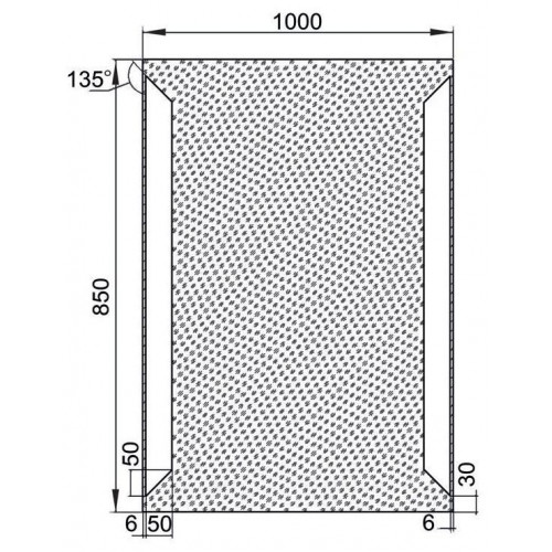 Зеркало Aquanet Сорренто 10085 LED