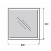 BelBagno Зеркало SPC-GRT-800-800-LED-BTN