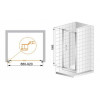 Cezares Душевая дверь в нишу ANIMA-W-BS-90-P-Cr
