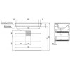 Aquanet Тумба с раковиной Вега 2.0 80 Ирис подвесная мисти грин матовая