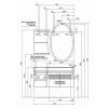 Aquanet Тумба с раковиной Опера 2-115 R белая (169654)