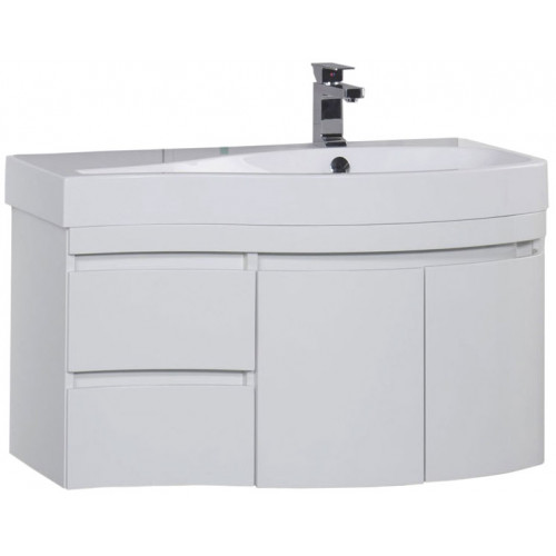 Aquanet Тумба с раковиной Опера 2-115 R белая (169654)