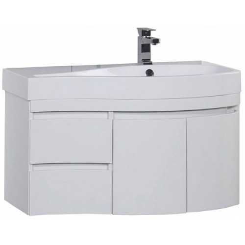 Aquanet Тумба с раковиной Опера 2-115 R белая (169654)
