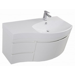 Aquanet Тумба с раковиной Опера 2-115 R белая (169654)