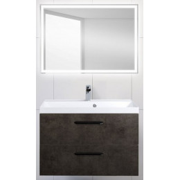 BelBagno Мебель для ванной AURORA 800 Cemento Scuro, BTN
