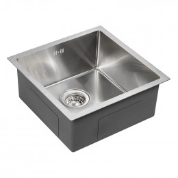 Мойка для кухни Paulmark Gerberg Uni PM254444-BS 44 брашированная сталь
