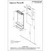 Бриклаер Мебель для ванной Чили 80 цемент