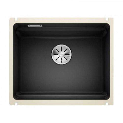 Кухонная мойка Blanco Etagon 500-U Ceramic PuraPlus, черный