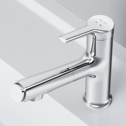 Смеситель для раковины Am.Pm X-Joy S F85B02900 с вытяжным изливом хром
