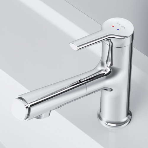 Смеситель для раковины Am.Pm X-Joy S F85B02900 с вытяжным изливом хром