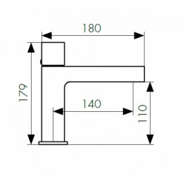 Смеситель для раковины Kaiser Logo 47511 хром