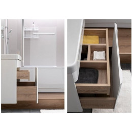Aquanet Комплект мебели София 80 белый