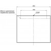 Зеркало Aquanet Nova Lite 100 дуб рошелье LED