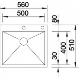 Кухонная мойка Blanco Zerox 500-IF/A