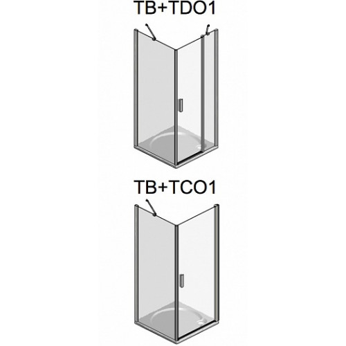 Roltechnik Душевая стенка "TB 1000" brillant
