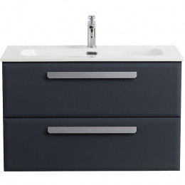 BelBagno Мебель для ванной Eco Cer-N 80 CZR-8073-80 grafito ручки серые