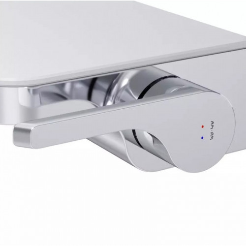 Смеситель для раковины Am.Pm Func F8F72700 с полкой и каскадным изливом, хром