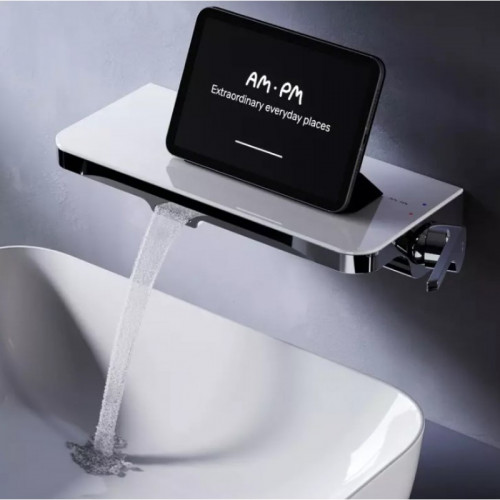 Смеситель для раковины Am.Pm Func F8F72700 с полкой и каскадным изливом, хром