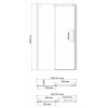 WasserKRAFT Душевая дверь Alme 15R05