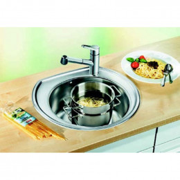 Мойка Blanco Rondo Val 513313 сталь полированная