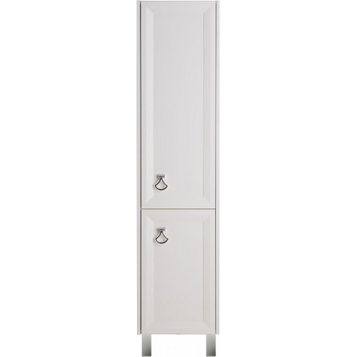 ASB-Woodline Шкаф пенал Риола 40 R белый