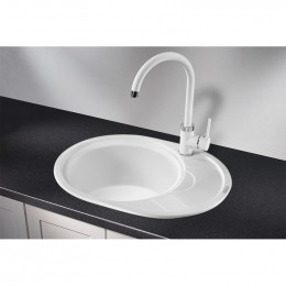 Кухонная мойка Granula 5802wh арктик