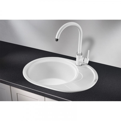 Кухонная мойка Granula 5802wh арктик