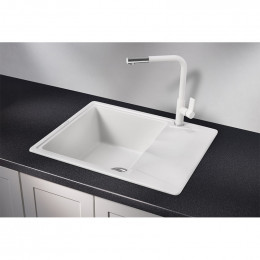 Кухонная мойка Granula 6201wh арктик