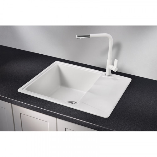 Кухонная мойка Granula 6201wh арктик