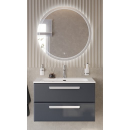 BelBagno Мебель для ванной Eco Cer-N 80 CZR-8073-80 grafito ручки сатин