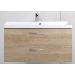 BelBagno Тумба с раковиной AURORA 1000 Rovere Nebrasca Nature, ручки хром
