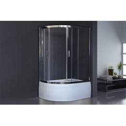 Royal Bath Душевой уголок RB 8120BK-T-CH R