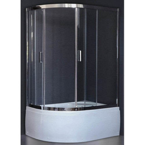 Royal Bath Душевой уголок RB 8120BK-T-CH R