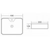 BelBagno Накладная раковина BB1387 49 см