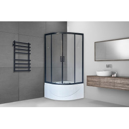 Royal Bath Душевой уголок RB 100BK-T-BL 100х100х200