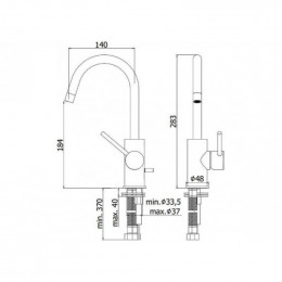 Смеситель для раковины Paffoni Light LIG078HG медовое золото