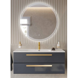 BelBagno Мебель для ванной Eco Cer-N 120 CZR-8095-120 grafito ручки сатиновое золото