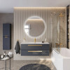 BelBagno Мебель для ванной Eco Cer-N 120 CZR-8095-120 grafito ручки сатиновое золото