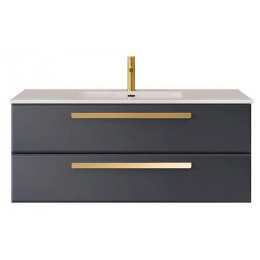 BelBagno Мебель для ванной Eco Cer-N 120 CZR-8095-120 grafito ручки сатиновое золото
