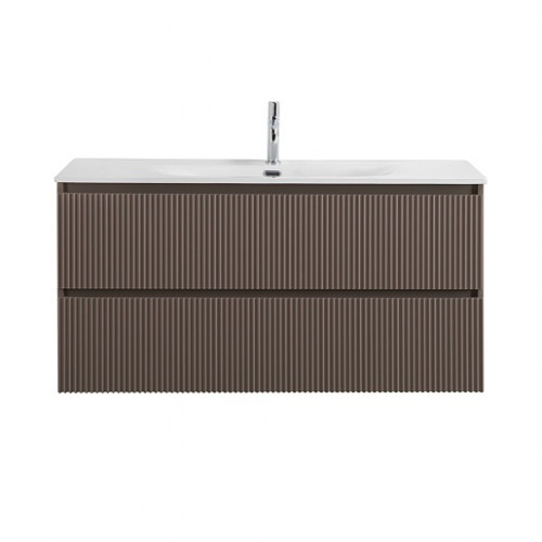 BelBagno Тумба с раковиной Uno 120 подвесная Бежевый матовый с раковиной BB-8099-120