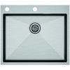 Мойка для кухни Paulmark Brim-Edge PM775951-BS 59x51 брашированная сталь