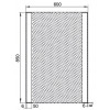 Зеркало Aquanet Форли 6085 LED
