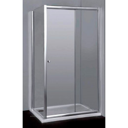 Душевой уголок RGW Classic CL-45 (1060-1110)x800x1850 профиль хром, стекло чистое