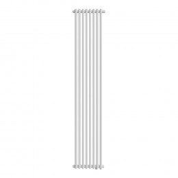 Трубчатый дизайн-радиатор Royal Thermo Shift R22 VC2180 8 секций, белый, нижнее подключение